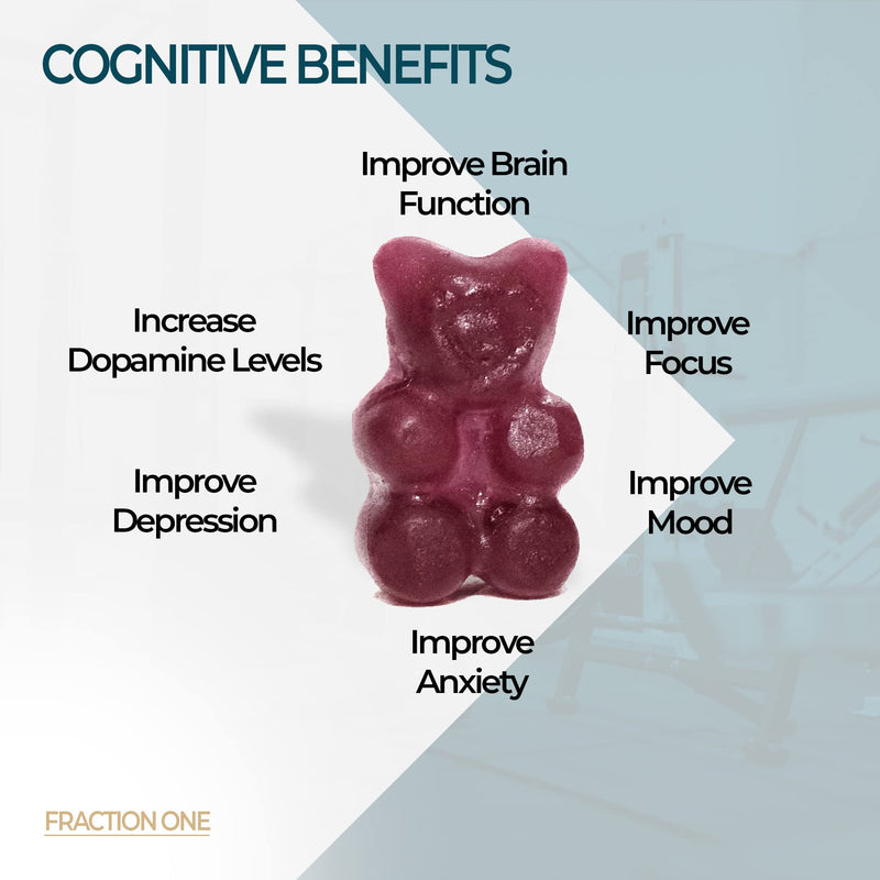Creatine Gummies - 60 Creatine Gummies - 3000mg of Creatine Monohydrate Per Serving - Berry Flavoured Creatine - Pre Workout Gym Gummy, Suitable for Men & Women - BeesActive Australia