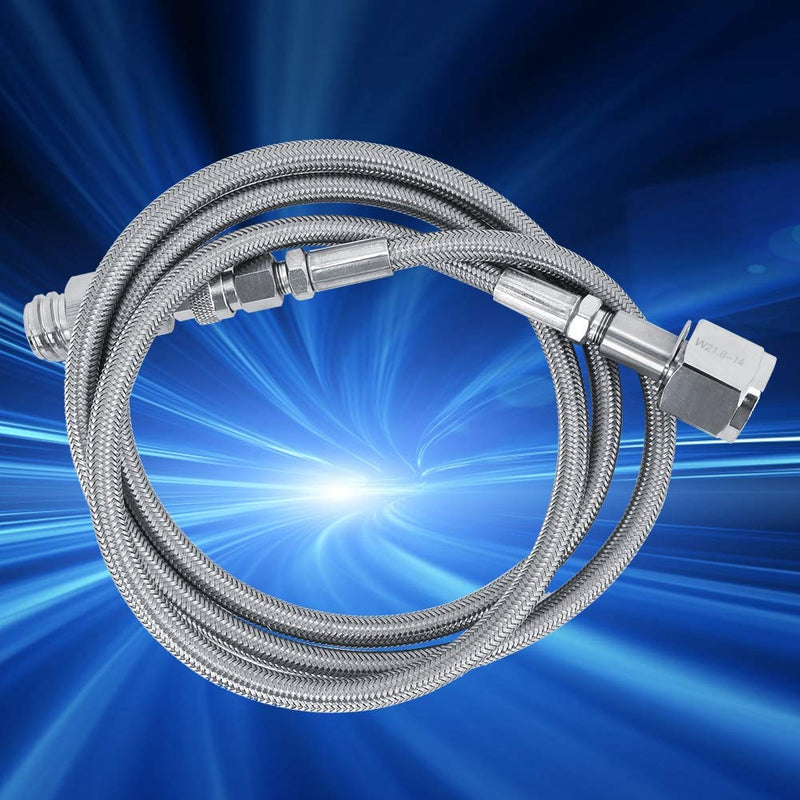 External hose, 1.5 m, 60 inches for Soda Club adapter kit for external hose CGA320 connection(TR21-4,W21.8-14) - BeesActive Australia