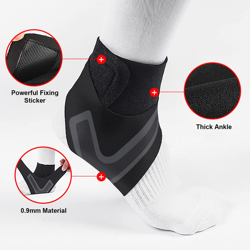 Youth Ankle Brace for Sports, Professional Lace Up Ankle Brace Ankle Straps Ankle Protector, Active Ankle Brace, Achilles Tendonitis Brace for Men Women Sport Protective Device - BeesActive Australia