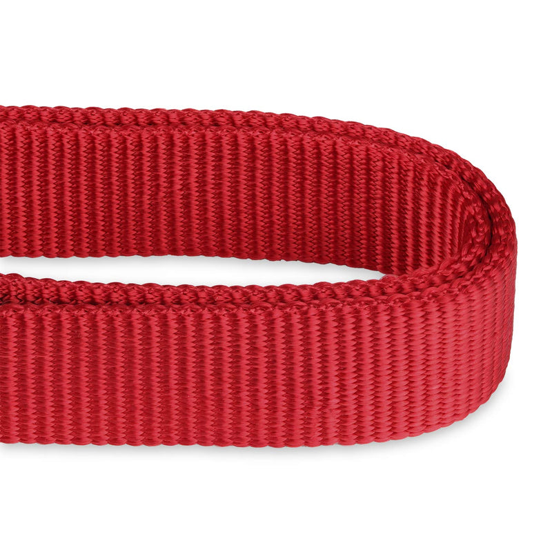 Hyhug Pets Premium Upgraded Heavy Duty Nylon Anti-Escape Martingale Collar for Boy and Girl Dogs Comfy and Safe - Professional Training, Daily Use Walking. Large Red - BeesActive Australia