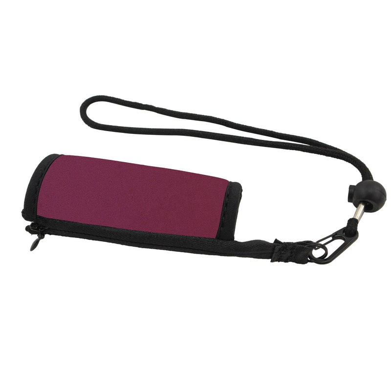 Pair of Purple Padded Neoprene Crutch Handle Covers for Comfort with Wrist Strap - by Lifeswonderful - BeesActive Australia