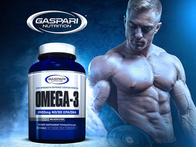 Gaspari Nutrition, Omega-3, 2,400mg, 60 Softgels (1,200mg per capsule) - BeesActive Australia