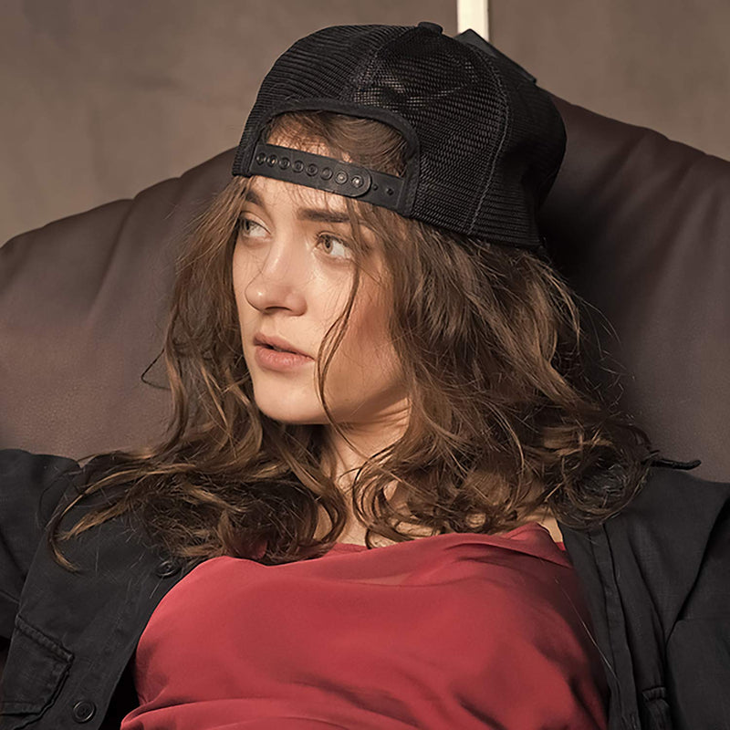 Qraftsy Trucker Hat Adjustable Cap Blue - BeesActive Australia