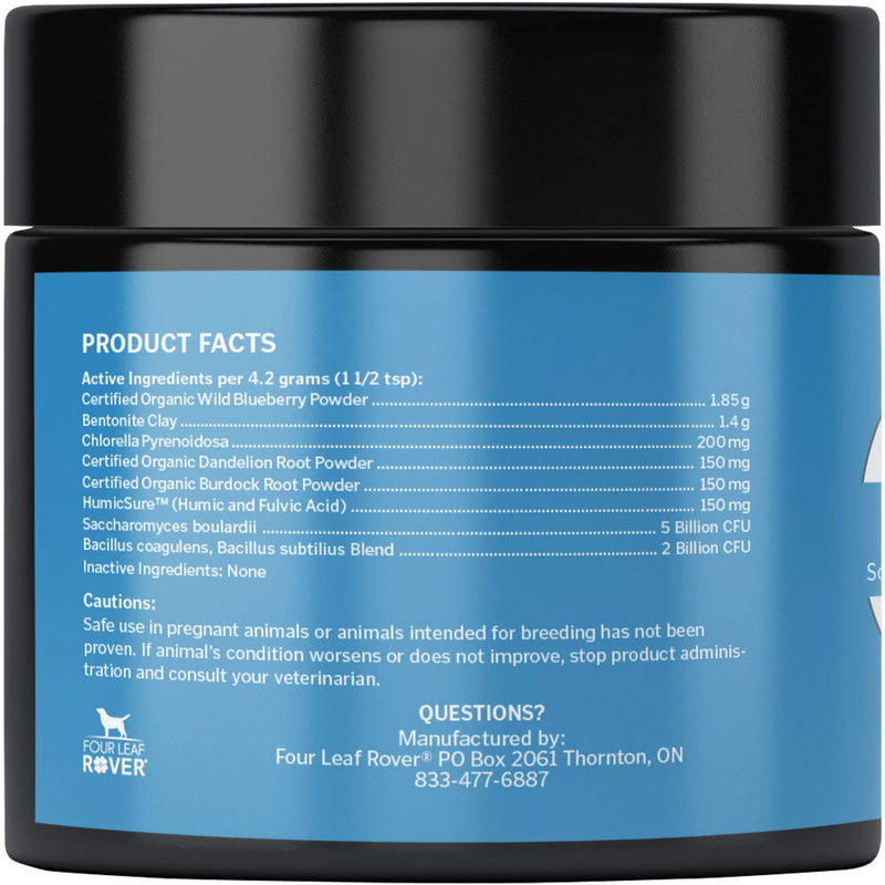 Four Leaf Rover: Protect - Soil-Based Probiotics for Dogs with Food-Based Prebiotics for Gut Health and Immune Support - Up to 90 Servings, Depending on Dog’s Weight - Vet Formulated - for All Breeds - BeesActive Australia