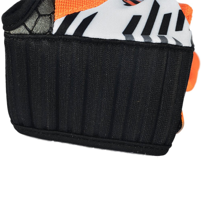 Professional Anti-Skid Bowling Gloves Comfortable Bowling Accessories Semi-Finger Instruments Sports Gloves Mittens for Bowling Orange Medium - BeesActive Australia