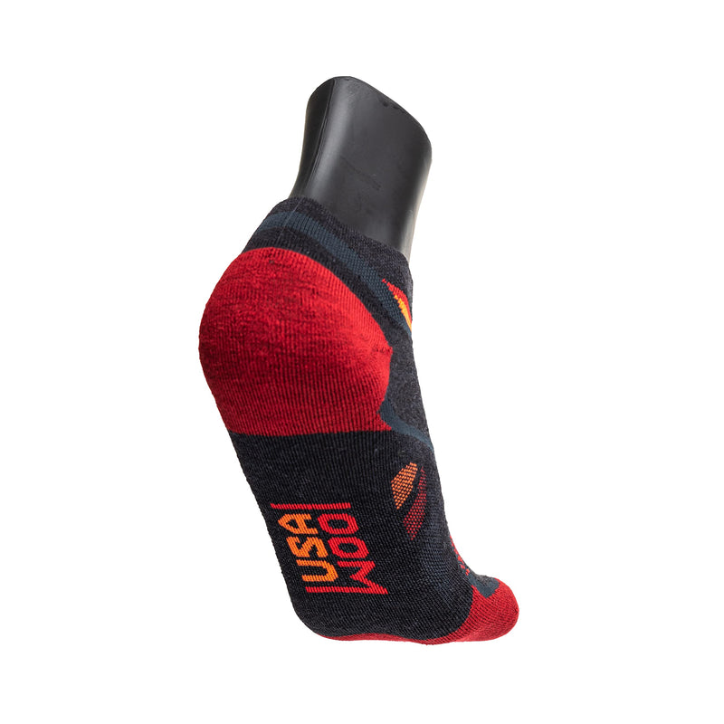 GRIP6 Merino Wool Socks for Women | Wool Hiking Socks 12-14 Fastback Midnight Zion - BeesActive Australia