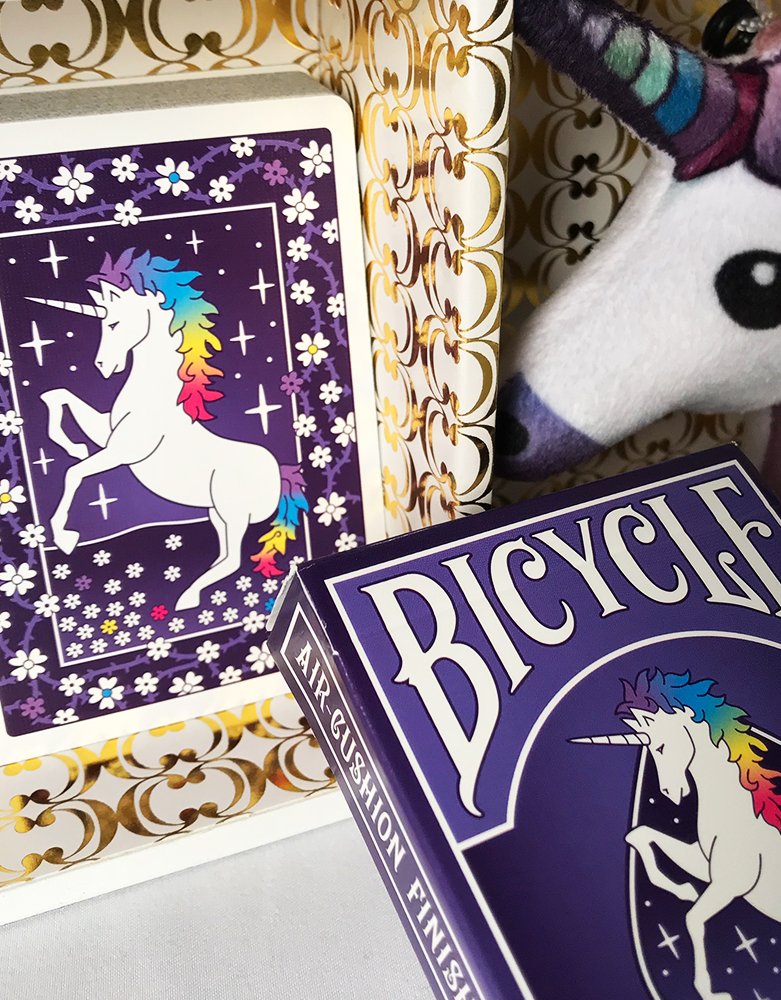 Bicycle Unicorn Playing Cards - BeesActive Australia