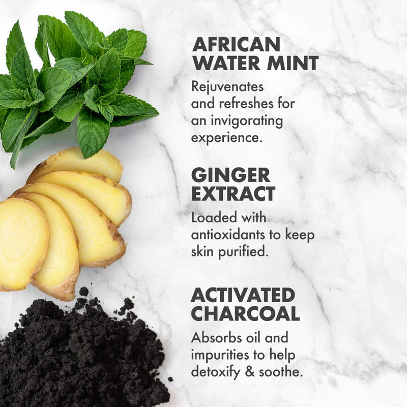 Shea Moisture African Wild Water Mint Detox & Stimulate Hand & Body Scrub - BeesActive Australia