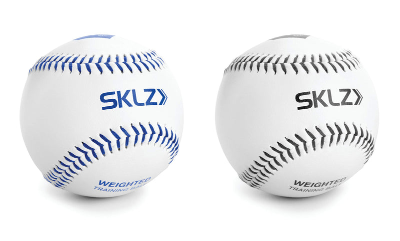 [AUSTRALIA] - SKLZ Weighted Throwing Baseballs, 2-Pack (10 Ounce and 12 Ounce) 