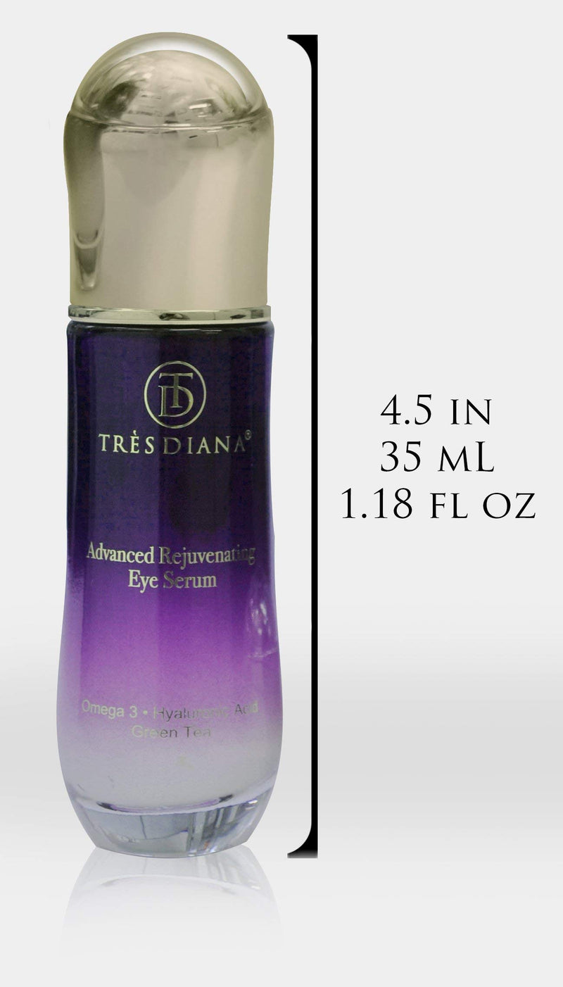 TRÈSDIANA Advanced Rejuvinating Eye Serum to treat Puffiness, Dark Circles, Sagging, Anti-Aging, Fine Lines and Wrinkles, Hydration for Men and Women - BeesActive Australia