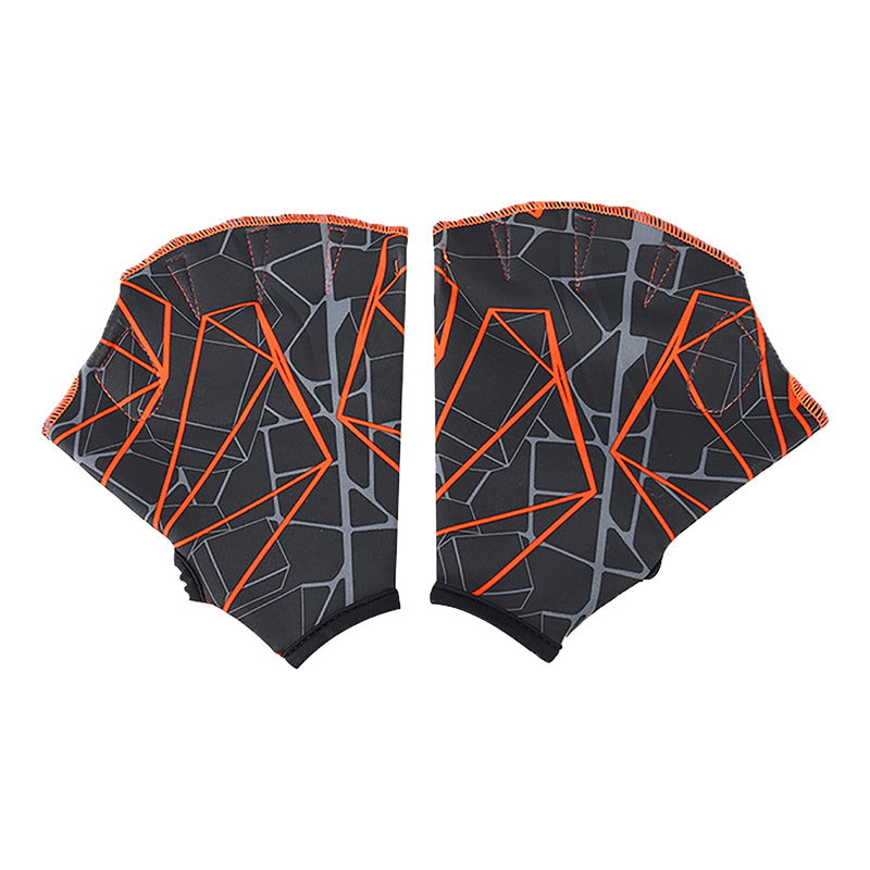 Aquatic Glove Open Finger Webbed Swimming Glove Elastic Nylon Water Training Paddle Adjustable Diving Hand Swim Gear Glove for Men Women Fitness Surfing Sport Hand Fin Diving Hand Web Equipment - BeesActive Australia