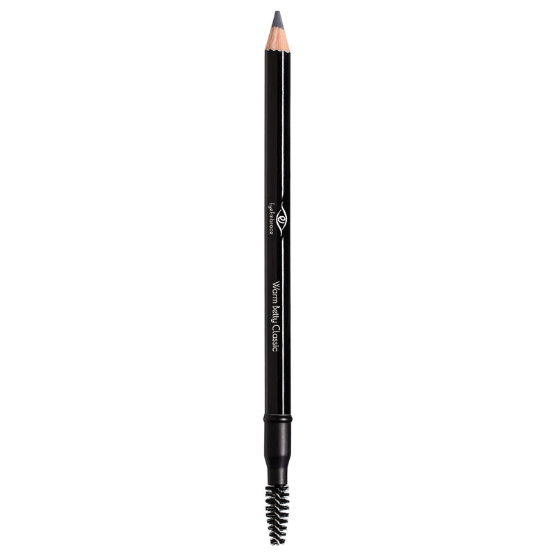 Eye Embrace Warm Betty Classic: Light Gray Wooden Eyebrow Pencil – Waterproof, Double-Ended Pencil with Sharpener & Spoolie Brush, Cruelty-Free - BeesActive Australia