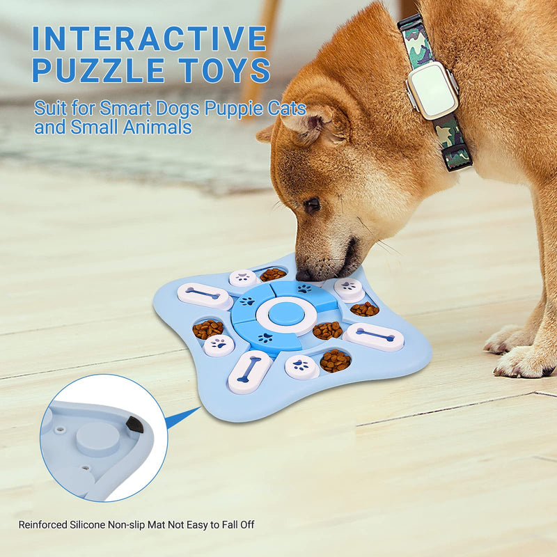 Dog Puzzle Toys,Dog Treat Puzzle,Dogs Food Puzzle Feeder Toys for IQ Training ,Interactive Dog Toys, Mental Enrichment - BeesActive Australia