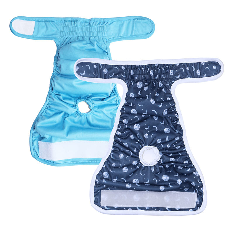 Washable Dog Diapers (7 Pack), Durable Doggie Diapers, Premium Female Dog Diapers X-Small - BeesActive Australia