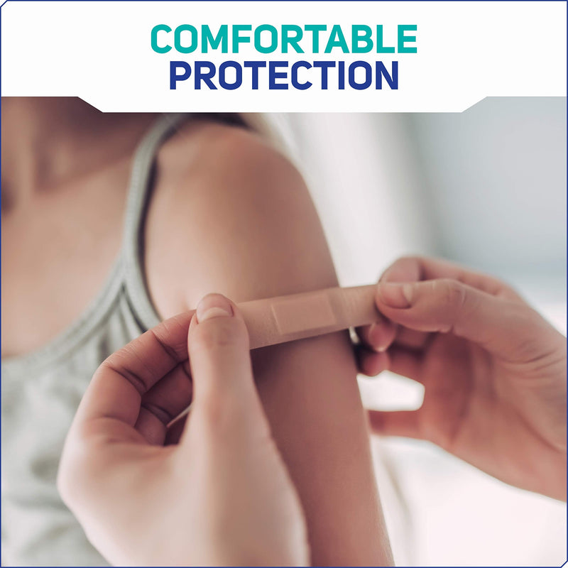 Care Science Fabric Adhesive Bandages, 200 ct Bulk Assorted Sizes | Flexible + Breathable Protection Helps Prevent Infection for First Aid and Wound Care 200 Count (Pack of 1) - BeesActive Australia