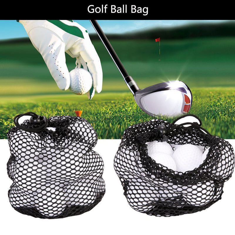 VGEBY1 Golf Ball Bag,Washable Golf Mesh Drawstring Pouch with 3 Sizes for Golf Accessory Small - BeesActive Australia
