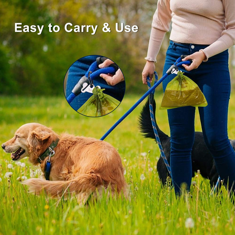 2PCS Dog Poop Bag Holder, Waste Bag Holder, Dog Poop Bag Carrier, Hand Free Holder, Metal Holder - BeesActive Australia