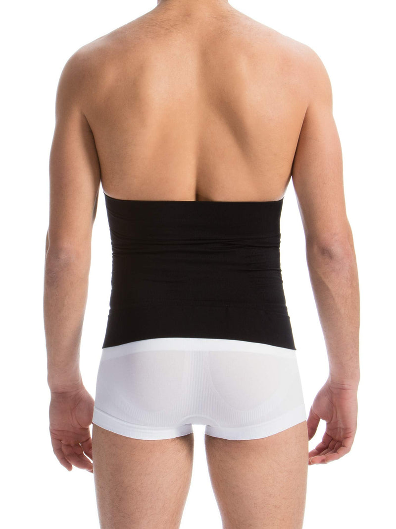 Farmacell 405 Men's waist control belt shaping band, 100% Made in Italy XX-Large Black - BeesActive Australia