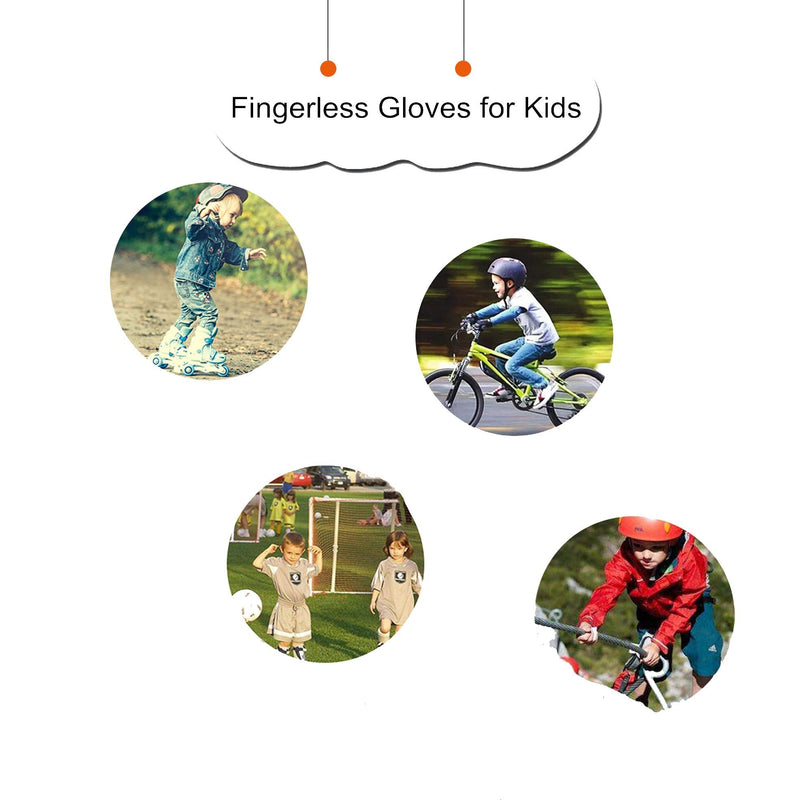 VMFTS Biking Gloves for Kids Toddler Boy and Girls Gloves 4 to 13 Year Old Childrens Grip Gloves for Monkey Bars,Cycling, Riding, Climbing, Scooter,Training,Golf Small - BeesActive Australia