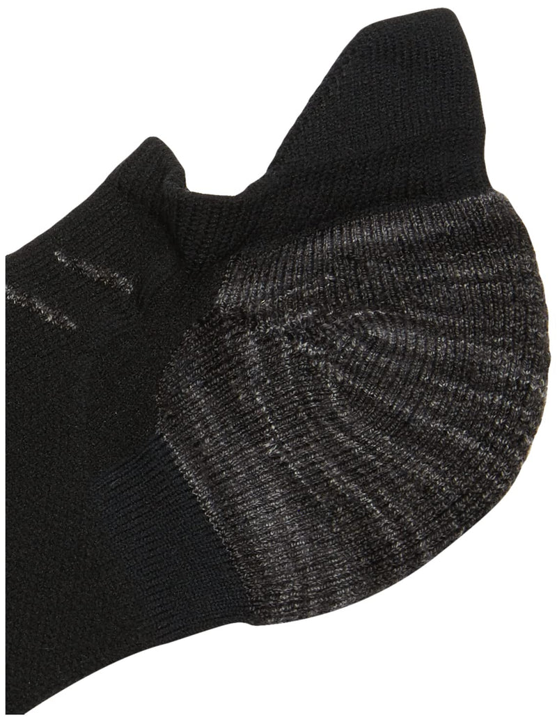 thorlos unisex-adult Xctu Thin Cushion Running No Show Socks X-Small Black - BeesActive Australia