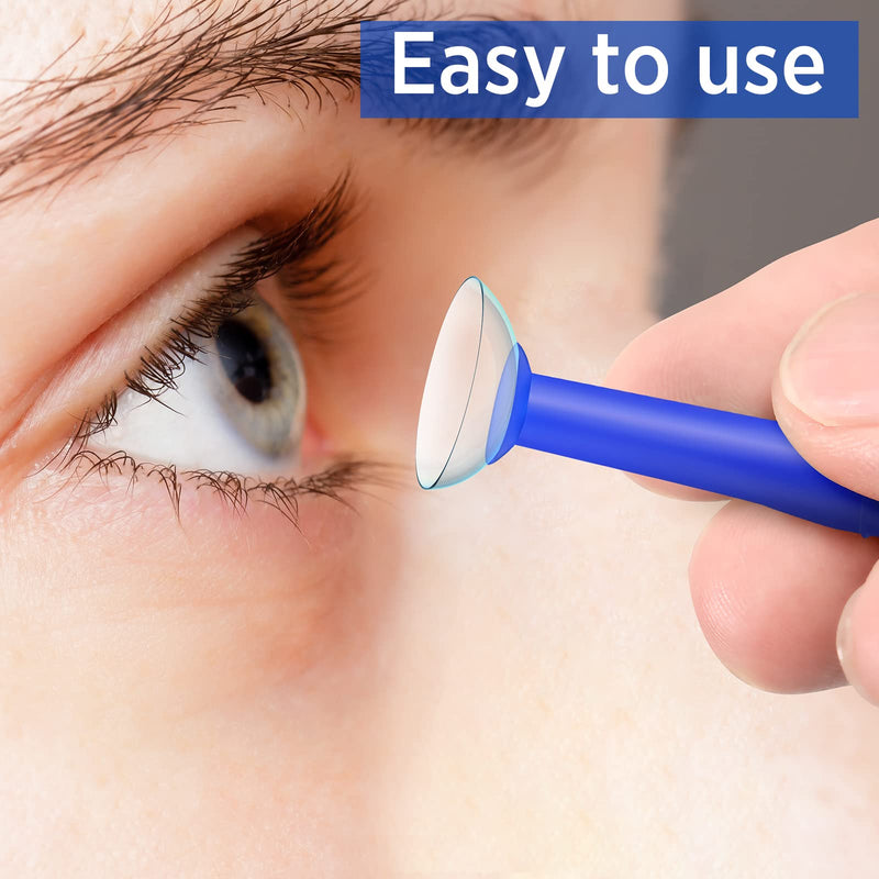Contact Lens Remover Scleral Lens Remover Inserter Soft Contact Suction Holder Remover with Ventless Bottles and White Tweezers - BeesActive Australia