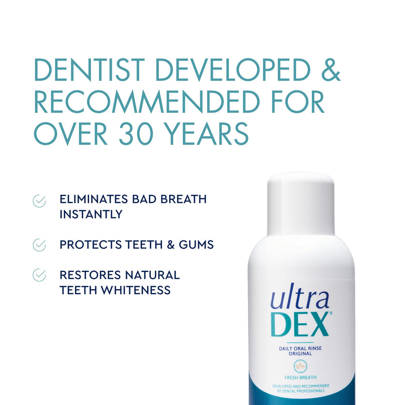 UltraDEX Daily Oral Rinse, Original 500 ml 500 ml (Pack of 1) - BeesActive Australia