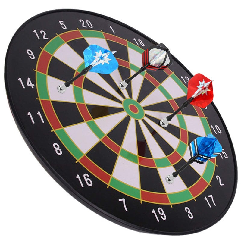 Accmor 12pcs Magnetic Darts, Replacement Dart Game Safety Plastic Darts, Magnetic Darts for Dartboard Blue Red-Shiny - BeesActive Australia