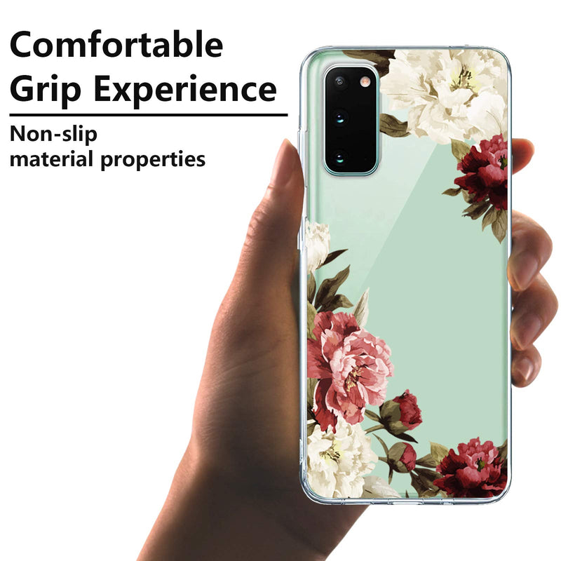 for Samsung Galaxy S20 FE 5G Case 6.5” Galaxy S20 FE Case Marble Clear wallet Transparent Pattern Transparent Soft Silicone Cover Ultra-Thin Protective TPU Cover for Samsung S20 FE Case 5G-32 32 - BeesActive Australia