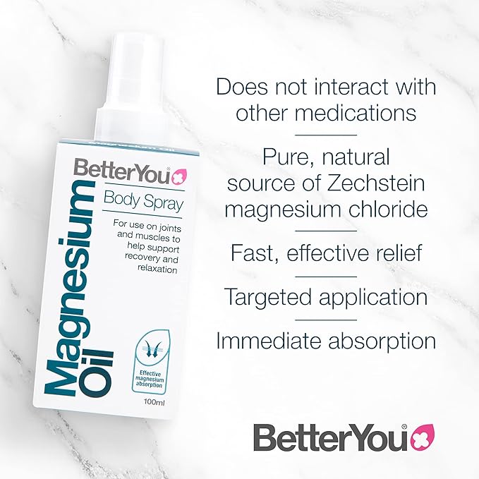 Natural Magnesium Oil Original Spray 100ml (approx. 800 times) [Authorized Japanese Distributor] - BeesActive Australia