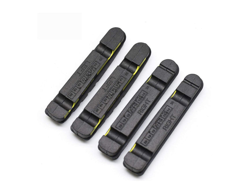 SwissStop Flash Evo Replacement pads for carbon rims Shimano- Black Prince- Pack of 4 - BeesActive Australia