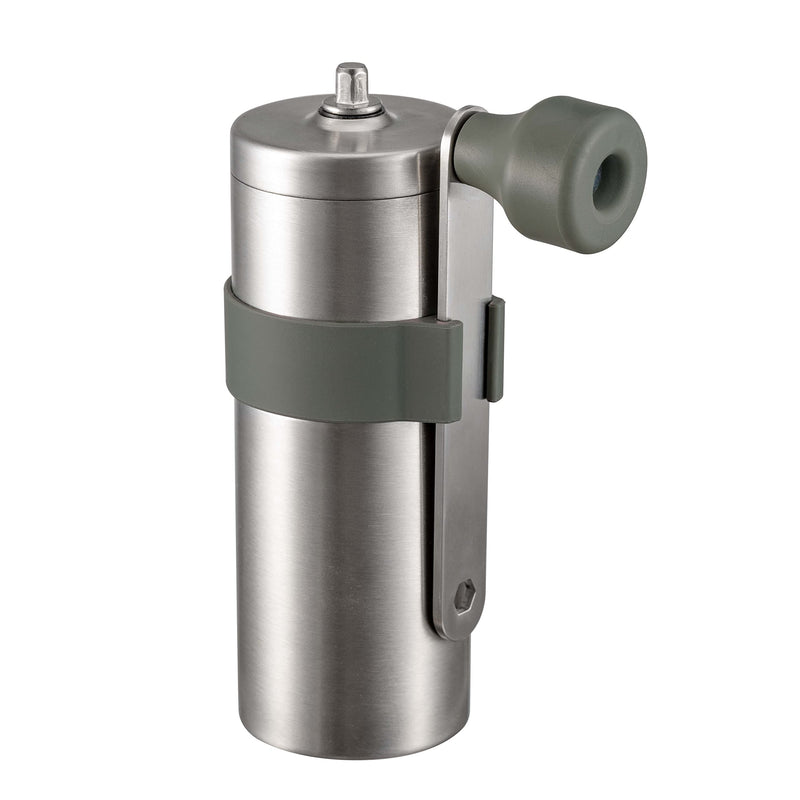 HARIO O-VMM-1-HSV V60 Metal Coffee Grinder, 0.6 oz (17 g), Silver, Made in Japan mill - BeesActive Australia
