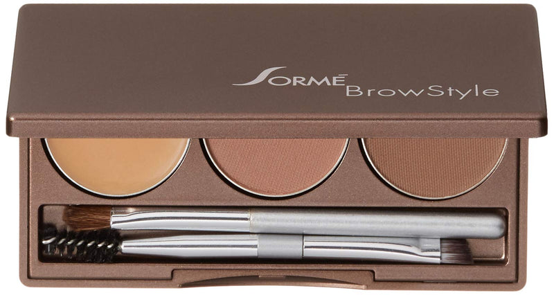 Sorme Cosmetics Natural & Age-Defying Brow Style Soft (Various Colors) Deep Brown - BeesActive Australia