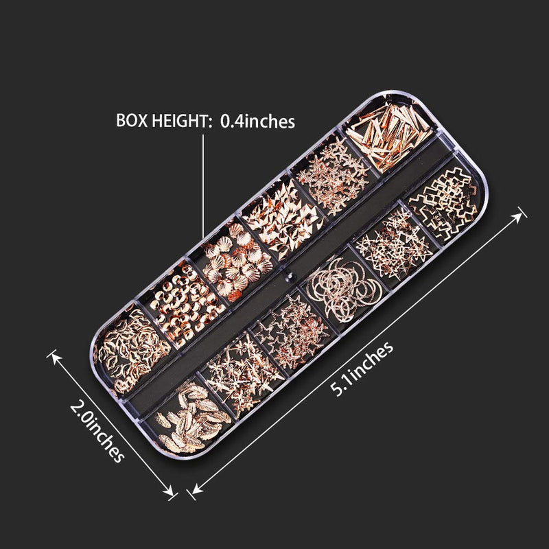 Artdone 9 boxes Nail Rhinestones,Nail Gems Nail Diamonds,Nail Art Studs Nail Crystals Nail Sequins for Nails Kit with 1 Tweezers and 3 Pen for Nail Art Supplies Accessories - BeesActive Australia