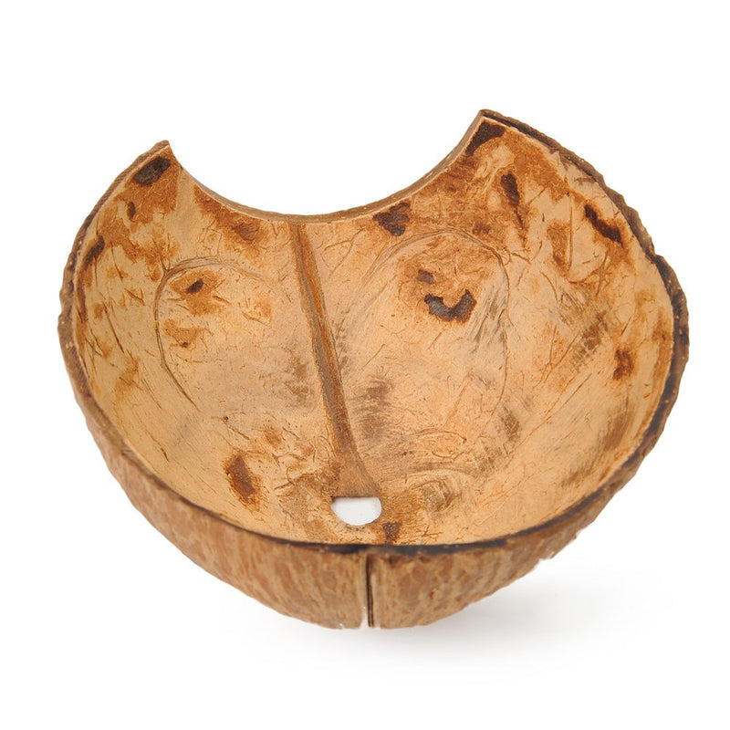 Natural Habitat Hideout Reptile, Lizard, Spider, Aquarium, Fish Hide Cave Hermit Crabs, Hamsters Natural Coco Hut Organic Non-Toxic Aquarium Decoration - BeesActive Australia