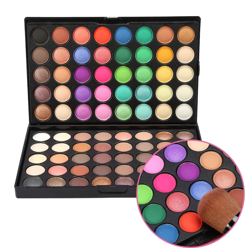 Eyeshadow Palette Makeup Kit, 80 Colors Glitter Make-Up Powder Eyeshadow Palette Eye Eye Shadows Eye Colour Grooming Makeup Palettes For Eyeshadow Palette Cosmetic Makeup Set - BeesActive Australia