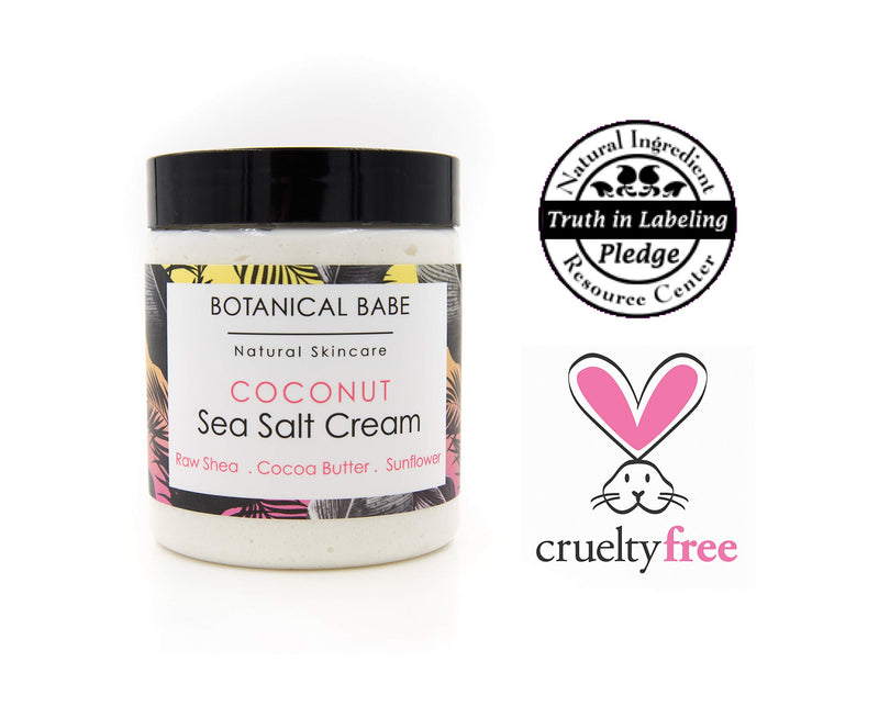 Coconut Sea Salt Body Cream - BeesActive Australia