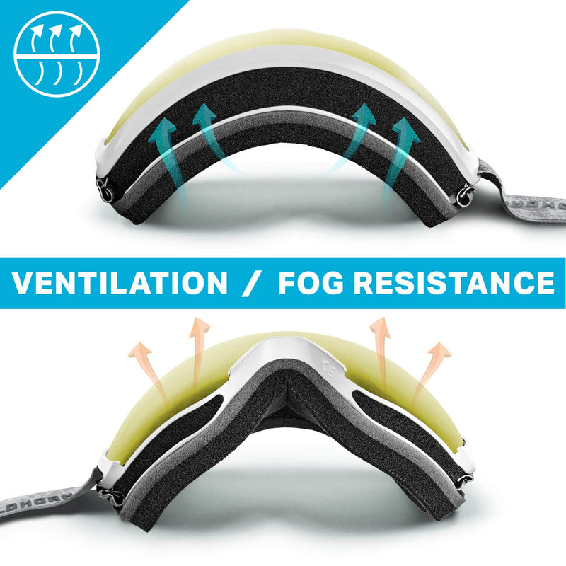 WILDHORN Cristo Ski Goggles - US Ski Team Official Supplier - Snow Goggles for Men, Women & Youth - BeesActive Australia