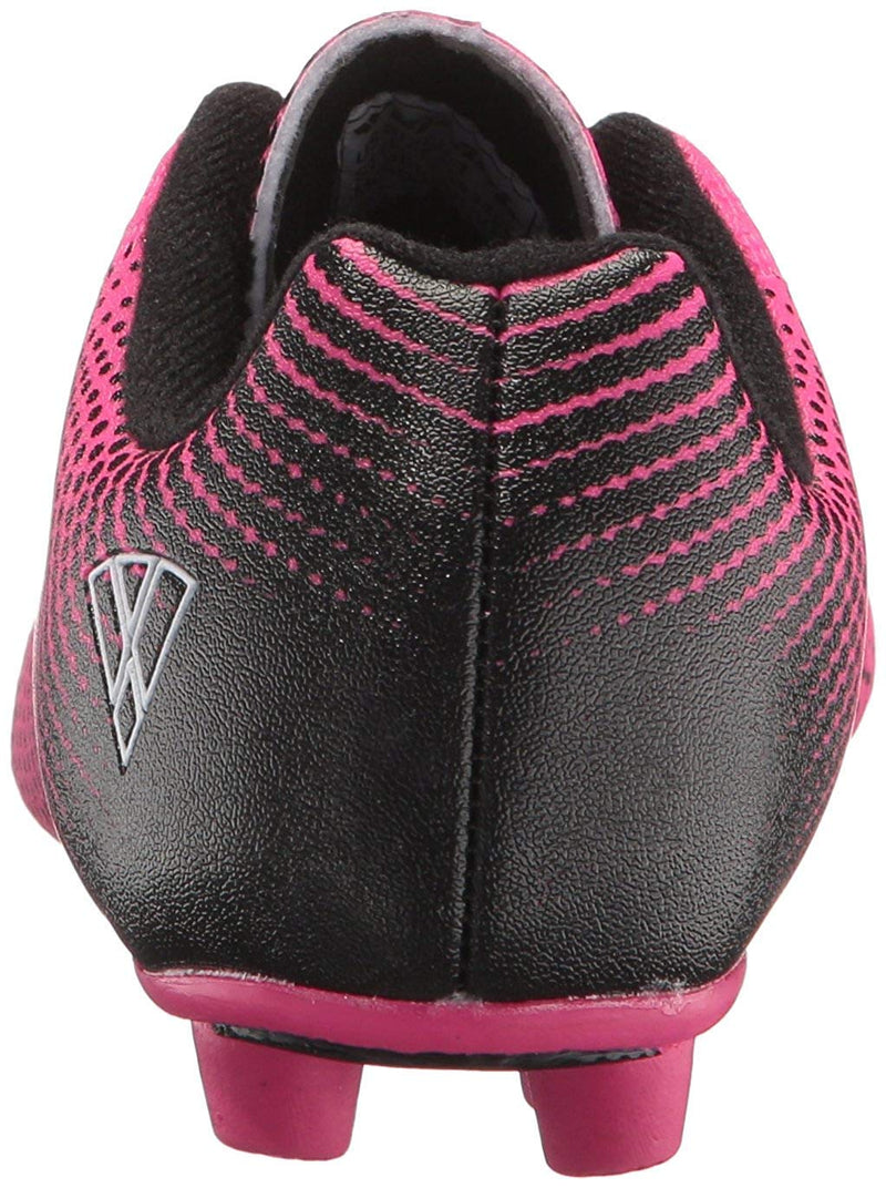 Vizari Unisex-Kid's Stealth FG Soccer Shoe Little Kid (4-8 Years) 3.5 Big Kid Pink/Black - BeesActive Australia