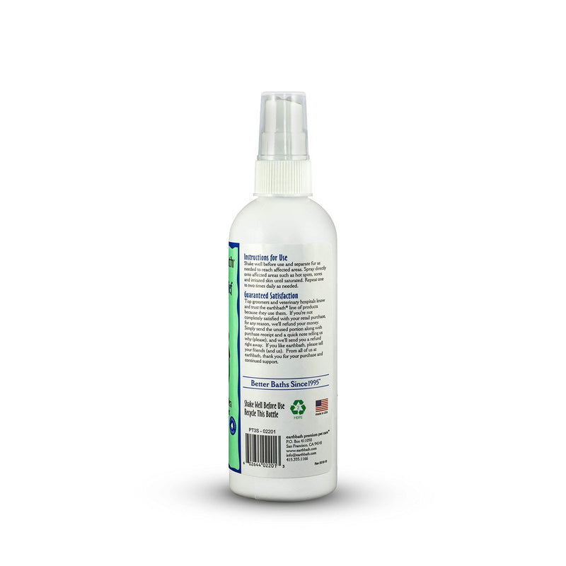earthbath Hot Spot Relief Spray- Helps Soothe Hot Spots & Skin Conditions, Made in The USA - Tea Tree & Aloe Vera, 8 oz - BeesActive Australia