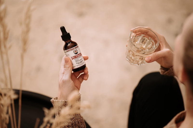 Lomatium (Lomatium Dissectum) Dry Root Alcohol-Free Liquid Extract Glycerite 60 ml - BeesActive Australia
