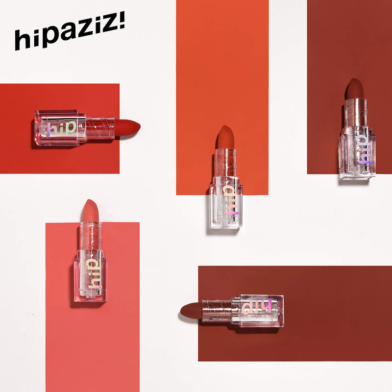 HIPAZIZI Nice to Meet MATT (LOOK AT ME) Lipstick! Neutro Lipstick Recommended by K-Beauty influencer, a variety of vintage mood makeup with Neutro Color. LOOK AT ME - BeesActive Australia