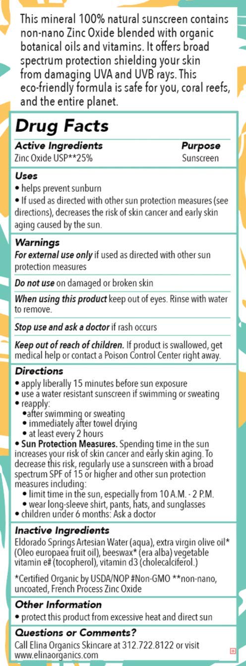 Sun Day Sunscreen, 4oz, UVA/UVB Protection, Non-nano 25% Zinc Oxide, Broad Spectrum, Reef Safe, SPF 35, Organic Ingredients, Biodegradable, Sun Protection, Non-Greasy Protection, Fast Absorbing, Moisturizing, All Natural - BeesActive Australia