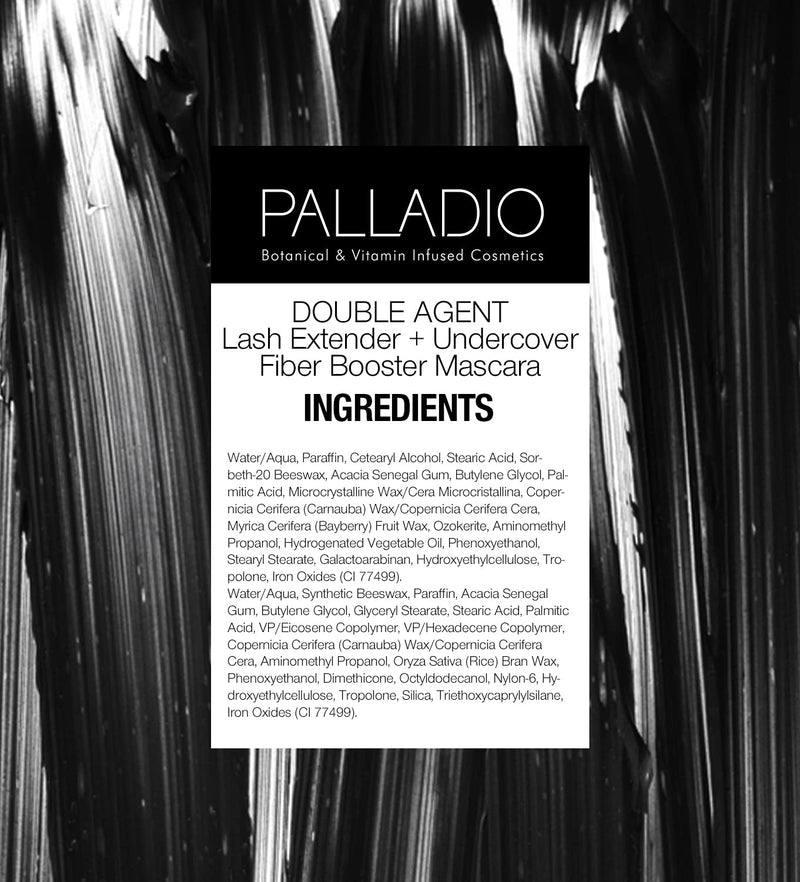 Palladio Double Agent Mascara, Jet Black - BeesActive Australia