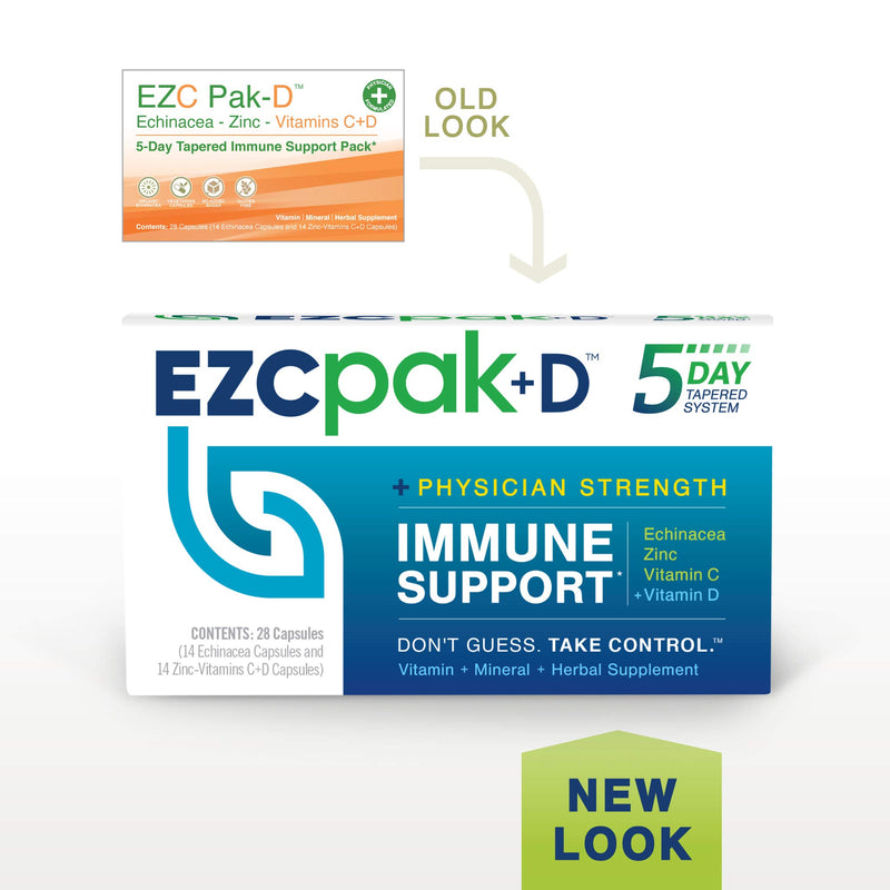 EZC Pak-D 5-Day Immune Support 28 Count (Pack of 1) - BeesActive Australia