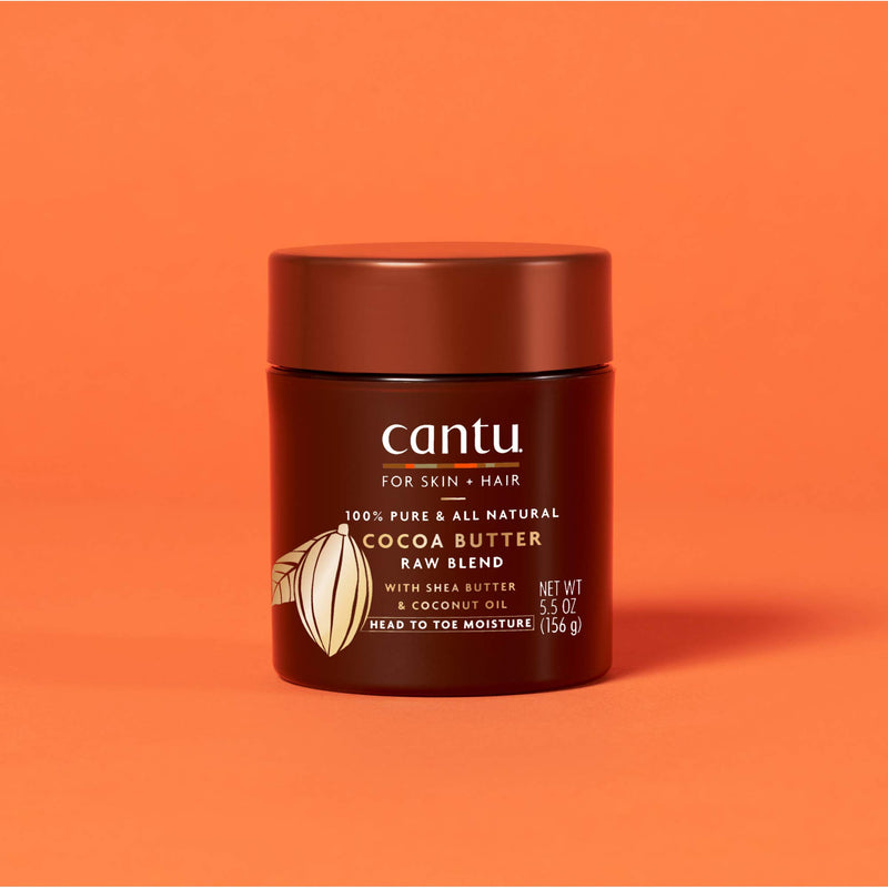 Cantu Skin Therapy Hydrating Raw Blends Body Butter, Cocoa Butter, Shea Butter and Coconut Oil, 5.5 Ounce - BeesActive Australia
