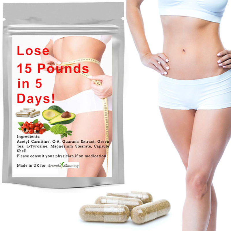 Greenleaf Slimming Diet Pills - Weight Loss Capsules for Men and Woman - Lose 15LBS in 5 Days Premium Slimming Pills Green Tea Extract Diet Pills - BeesActive Australia
