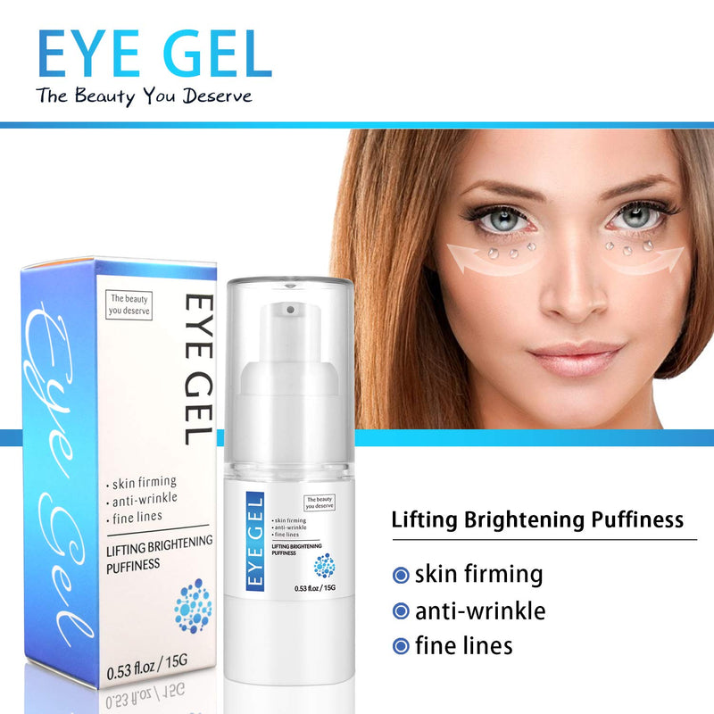 Best Skin Firming Eye Gel for Fine Lines, Dark Circles, Puffiness, Eye Bags (15g) - BeesActive Australia