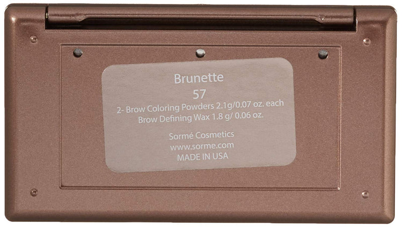 Sorme Cosmetics Natural & Age-Defying Brow Style Soft (Various Colors) Brunette - BeesActive Australia