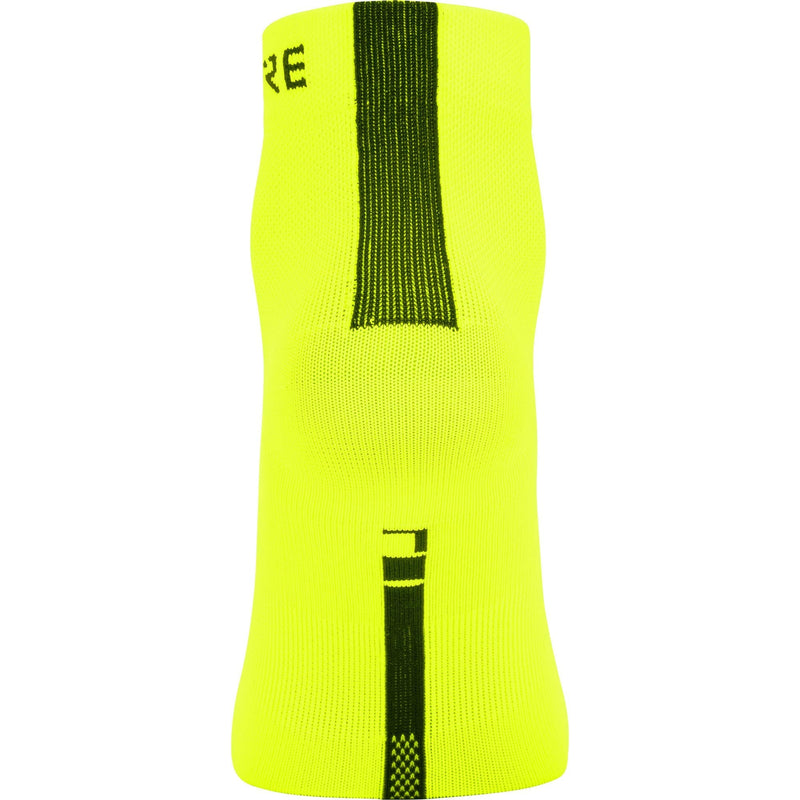GORE WEAR M Unisex Socks 10.5-12 Neon Yellow/Black - BeesActive Australia