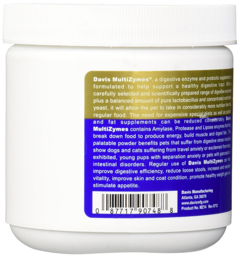 Davis MultiZymes Nutritional Supplement, 14 oz - BeesActive Australia